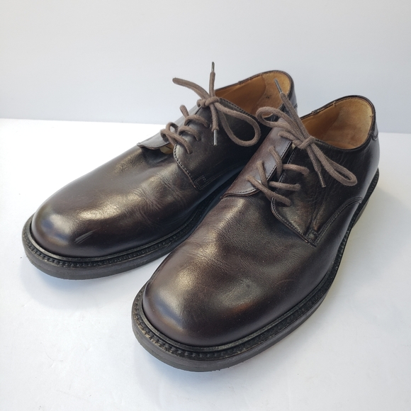 J. Crew Shoes J Crew Brown Leather Made In Italy Oxford Lace Up